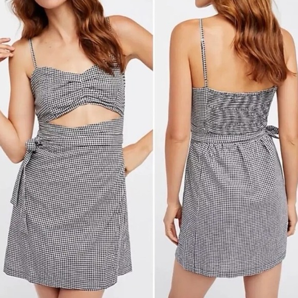 FREE PEOPLE wrap dress - Picture 1 of 4